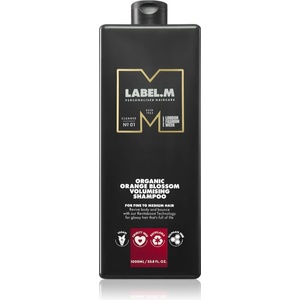 label.m Organic Orange Blossom Volumising Shampoo натурален шампоан за обем 1000ml