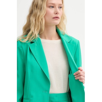 Morgan Сако Morgan в зелено с едно копче с изчистен дизайн VAKOY (VAKOY)