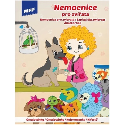 MFP 5301130 Omalovánky A4 Nemocnice pro zvářátka 210x276mm