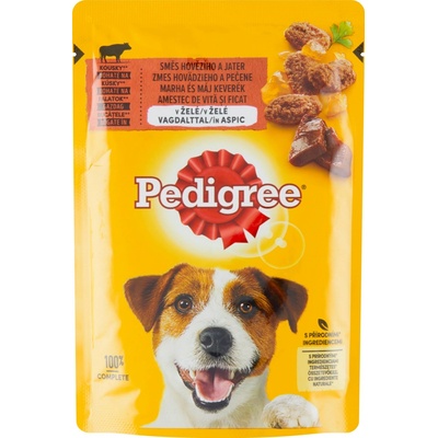 Pedigree Vital Protection Adult s hovädzím a jahňacím mäsom v šťave 100 g