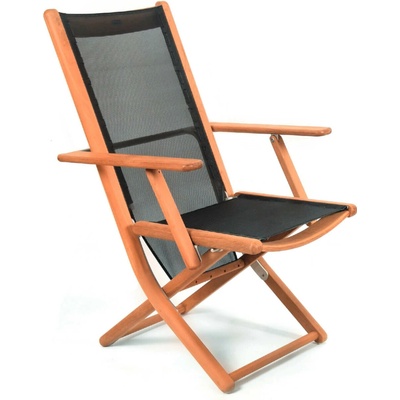 FISCHER MÖBEL Záhradné kreslo TENNIS 351-10N, teak, polohovateľné