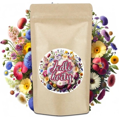 Naklíčeno Jedlé kvety – kvetinová lúka – 50g