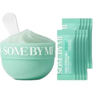Some By Mi PDRN Spirulina Soothing Sherbet Mask - Успокояваща маска със спирулина и хладен ефект 1бр/1г