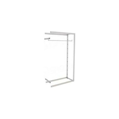 BIGSHOP Predajný, policový systém KIT 07E, 1022 x 442 x 1850 x 182,5 mm, matný lak