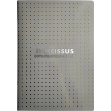 Narcis sešit DOTS A4 60l 80g šedý