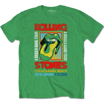 The Rolling Stones tričko Copacabana green zelené