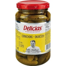 Delicias Okurky Cornichons 370 g