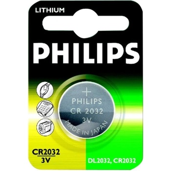 Philips литиева батерия тип копче 3.0V coin 1бр. (20.0 x 3.2) (CR2032/01B)