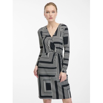 orsay Черна дамска шарена рокля с дължина до коляното ORSAY Orsay | Cheren | ЖЕНИ | 34