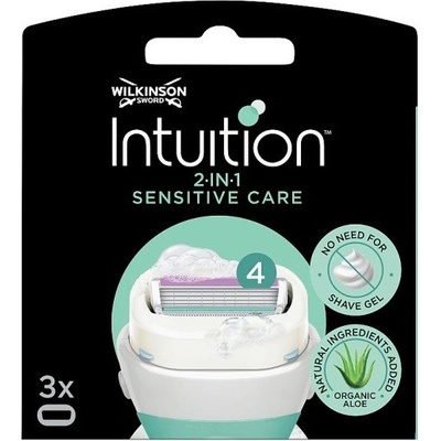 Wilkinson Sword Intuition Sensitive Care Aloe + B5 3 ks