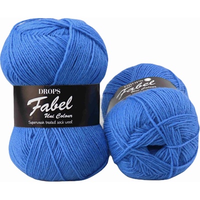 Drops Fabel UNI 116 modrá chrpa