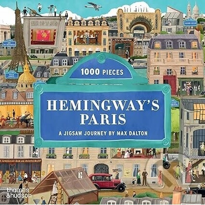 Jigsaw Hemingways Paris A 1000 dílků