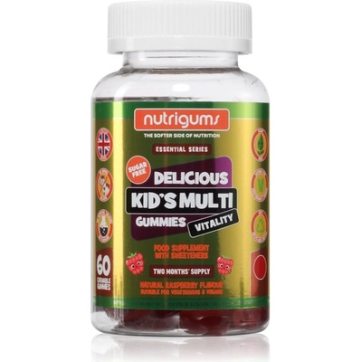 Nutrigums Essential Series Kids Multi Vitality multivitamíny pro děti 60 ks