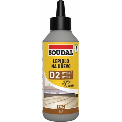 SOUDAL 64A Lepidlo na dřevo 750 g transparentní