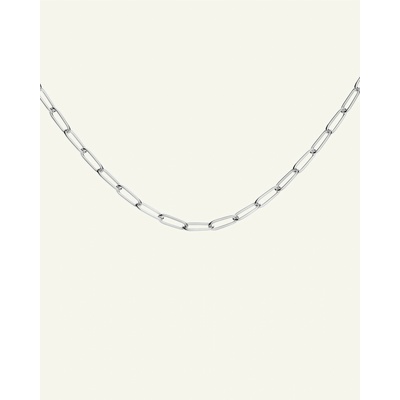Rosefield колие със сребрист цвят Rectangle Chain JNRCS-J565 Rosefield | Lilav | ЖЕНИ | ЕДИН РАЗМЕР