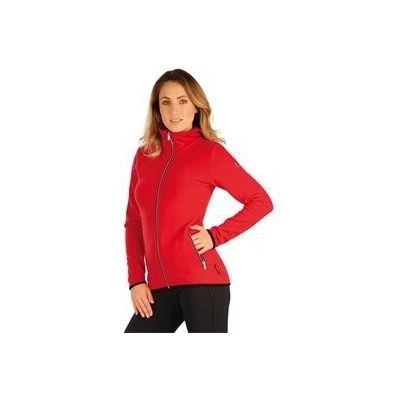Litex Dámská fleesová mikina červená