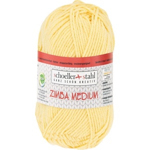 Schoeller + Stahl Zimba Medium 90139-8180 Yellow Плетива прежда (90139-8180)