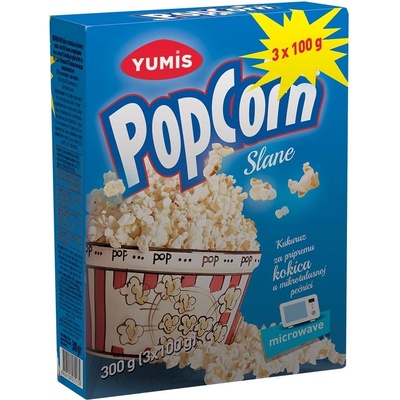 YUMIS Пуканки със сол 3х100гр