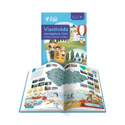 Albi Kouzelné čtení - Kniha Vlastivěda - zeměpisná část