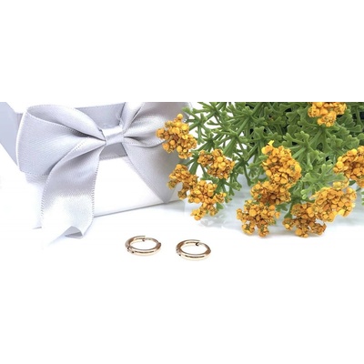 Jan Kos jewellery náušnice z oceli MHTD1008RN00