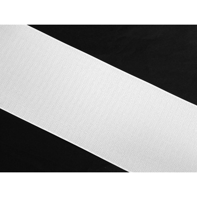 Suchý zip našívací 100mm háček (hook) bílý