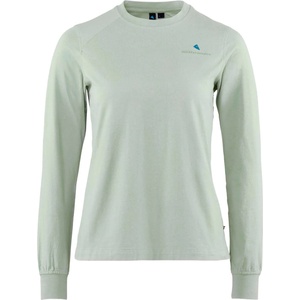 Klättermusen Дамска тениска Klättermusen Women's Root Logo L/S Tee Longsleeve - Sea Foam - размер XS (916-6429-0212)