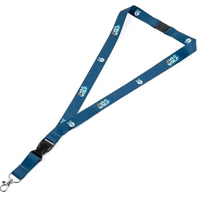 Šňůrka na krk Oxybag s karabinkou vlk Wild Wolf