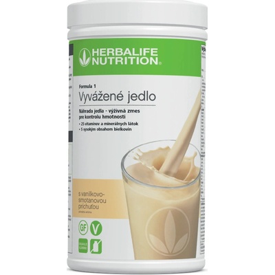 Herbalife Koktail Formula 1 vanilka-smotana 550 g