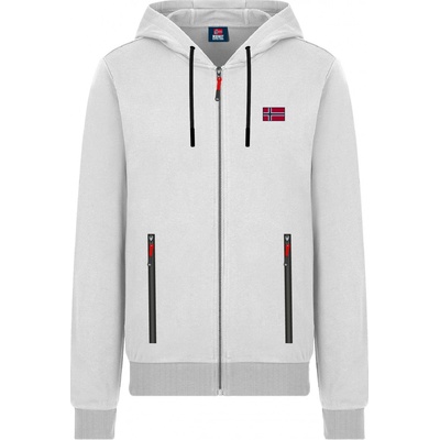 Norway COTTON FLEECE pánska mikina 129442 Off White