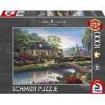 Schmidt Spiele Пъзел Schmidt от 1000 части - Каменна къщичка (59775)
