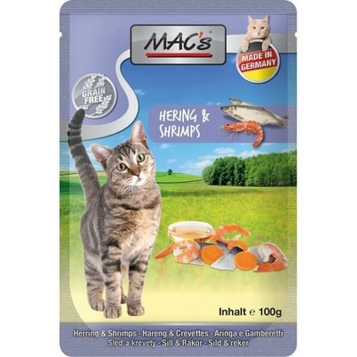 MACs Cat sleď a krevety 100 g