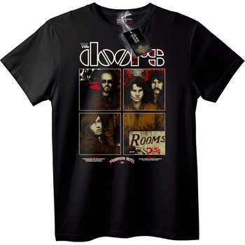 NOONEBRAND Тениска The Doors Морисън Хотел - 2XL, Black