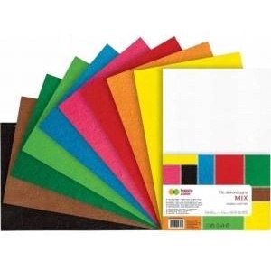 GDD Decorative felt mix 10col HAPPY COLOR