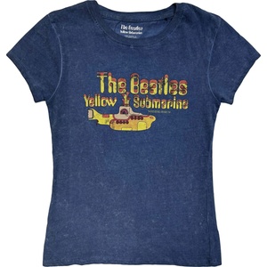 The Beatles Yellow Submarine Nothing Is Real Snow Wash (Wash Collection) Denim Blue M Дамски Риза (YSSWASH01LD02)