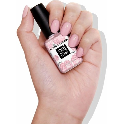LONDONTOWN Gel Color Magnolia Haze gélový lak na nechty priesvitná ružová 12 ml