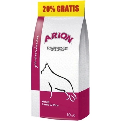 Arion Premium Jehněčí maso a rýže 12 kg
