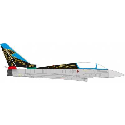 Herpa EF-2000 Typhoon T Italian Air Force 20° Gruppo 100th Anniversary Grosseto Air Base Italy 2018 1:72
