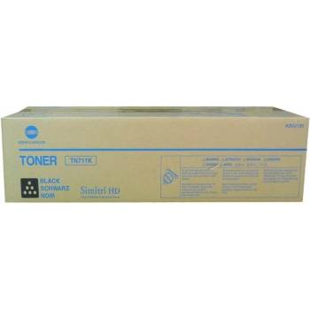 Konica Minolta Тонер касета за Konica Minolta Bizhub Pro C650 Series/C750 Series - Black - A3VU150 - Konica Minolta TN711K - Оригинална, Заб. : 47200 брой копия (A3VU150)