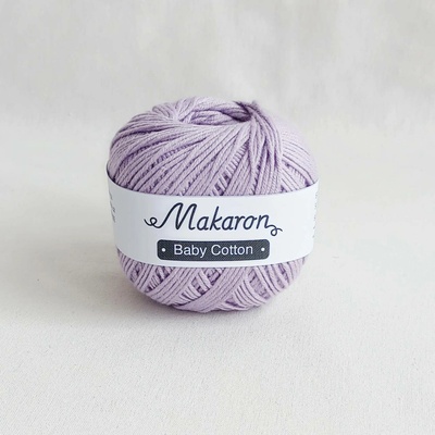 Makaron Baby Cotton levandulová fialová