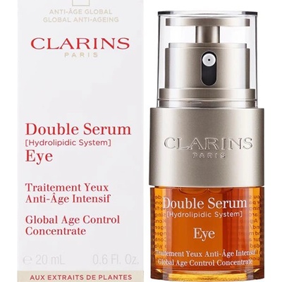 Clarins Double Serum Eye околоочен серум с двойно действие унисекс 20 мл