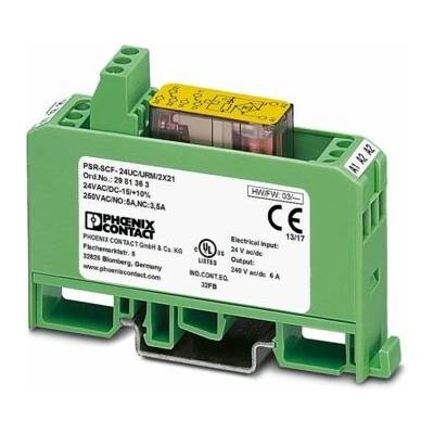 PHOENIX CONTACT PHOENIX Relé PSR-SCF- 24UC/URM/2X21