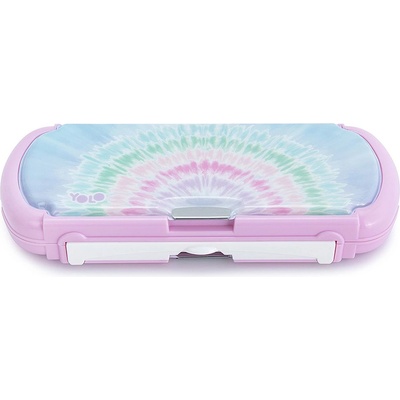 YOLO Ученически несесер YOLO Rainbow Tie Dye - С дъска за писане (121300-170-15)