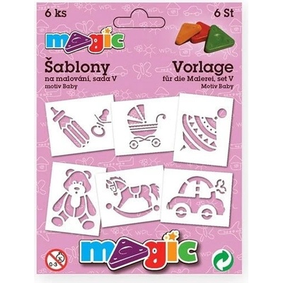 Primo Magic Papírové šablony sada V Baby
