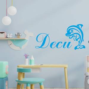 Art gift Стикер Делфинче