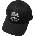 Johnny Cash Guitar Black UNI (JCCAP01B)