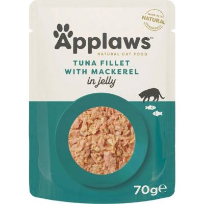 Applaws Cat tuňák a makrela jelly 70 g