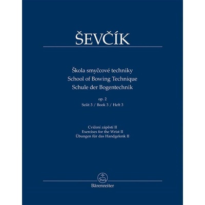 Škola sláčikovej techniky op. 2, zošit 3 - Otakar Ševčík