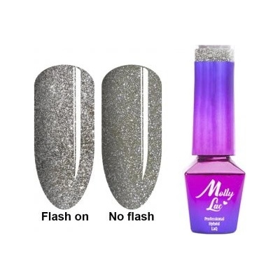 Molly Lac gél lak 610 Skin Lights Zlatá 5 ml