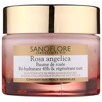 Sanoflore Rosa Angelica hydratační noční krém s regeneračním účinkem No Paraben 50 ml