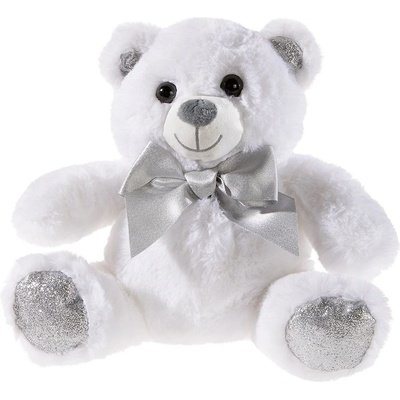 HEUNEC Плюшена играчка Heunec - Мече с панделка, бяло, 25 cm (494558)